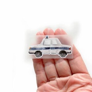 Bügelbild 'Polizei' von Halfbird