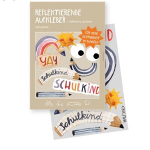 Set 'Schulkind' Reflektierende Aufkleber von halfbird (Pocket Edition)