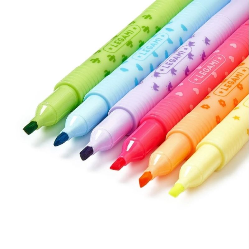 Legami Set mit 6 löschbaren Textmarkern 'Magic Highlighters' – Bild 3