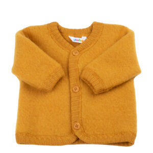 Joha Wollfleece Jacke senf