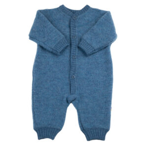 Joha Wollfleece Overall 'denim blau'