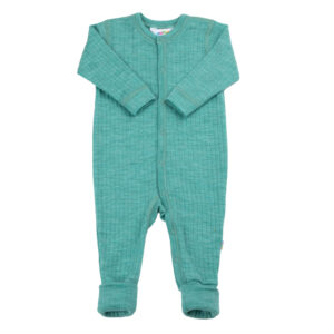 Schlafanzug Joha Merinowolle 'mint 2024'