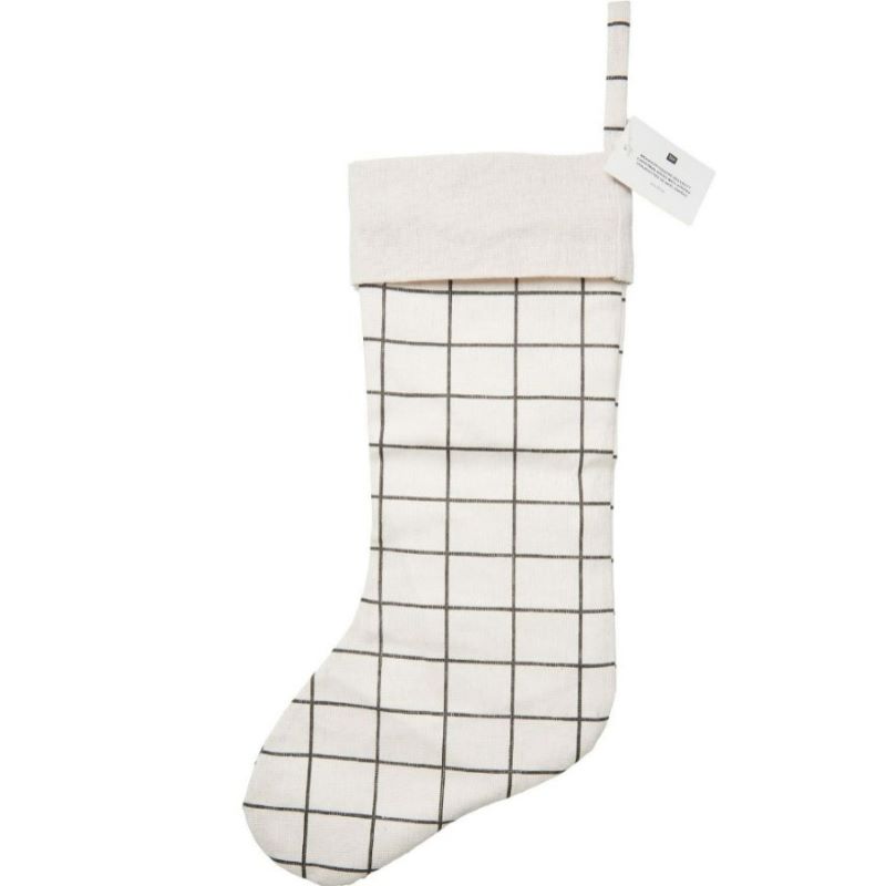 Rico Design Weihnachtssocke 'gestreift Weiß-Schwarz' – Bild 2