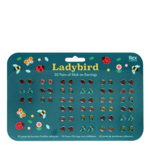 Ohhringe zum Aufkleben (30 Paare) 'Ladybird'