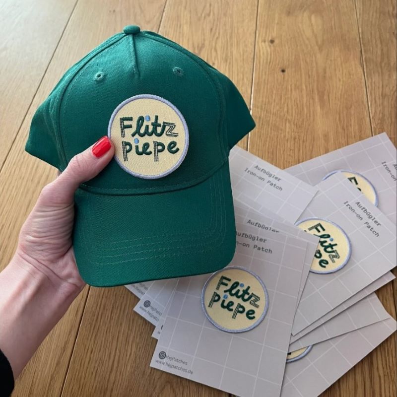 Hej Patches Bügelpatch 'Flitzpiepe' – Bild 2