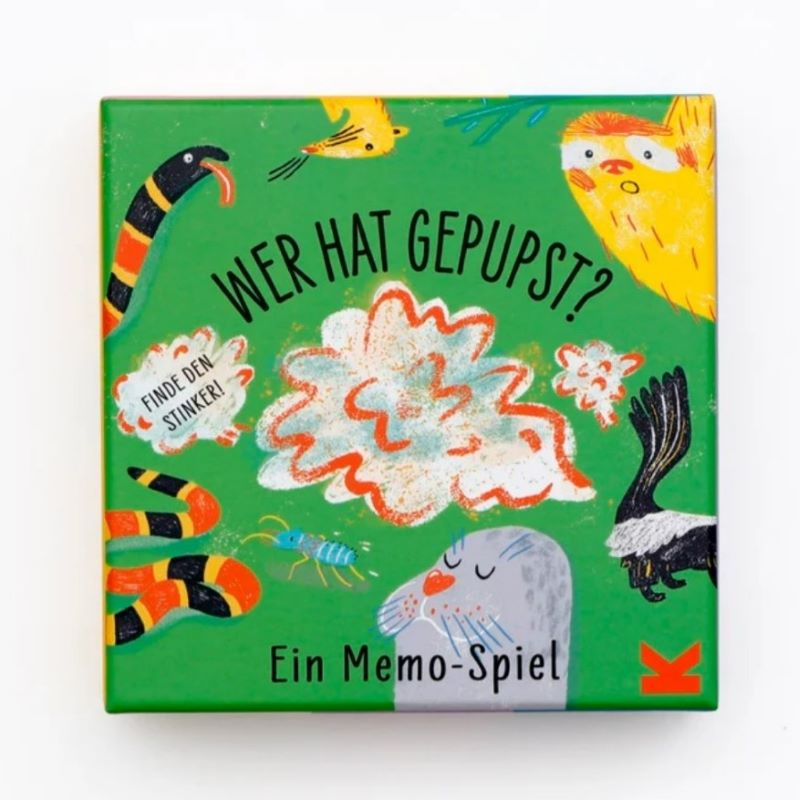 Laurence King Memo-Spiel 'Wer hat gepupst?'