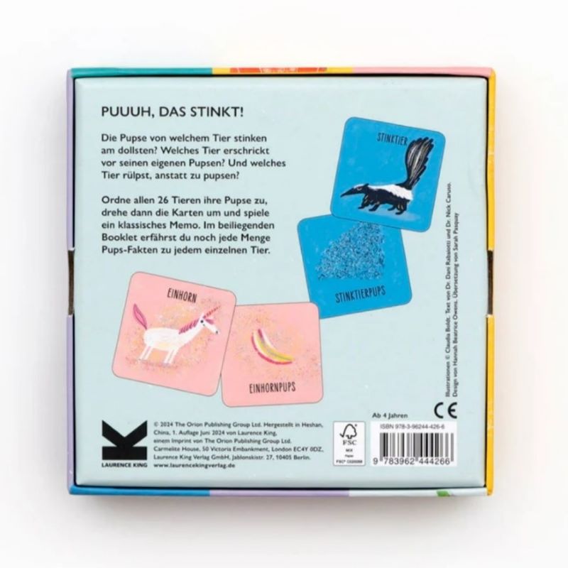 Laurence King Memo-Spiel 'Wer hat gepupst?' – Bild 3