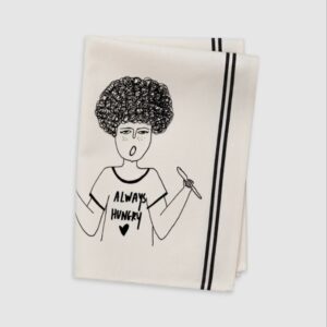 helen b Geschirrtuch 'always hungry rita'