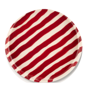 Magazin Minori Teller 'Stripes - tramonto red'