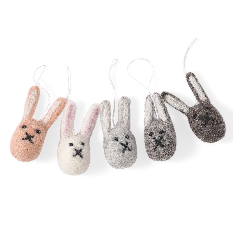 Aveva Design Easter 5-pack 'bunny' (natural)