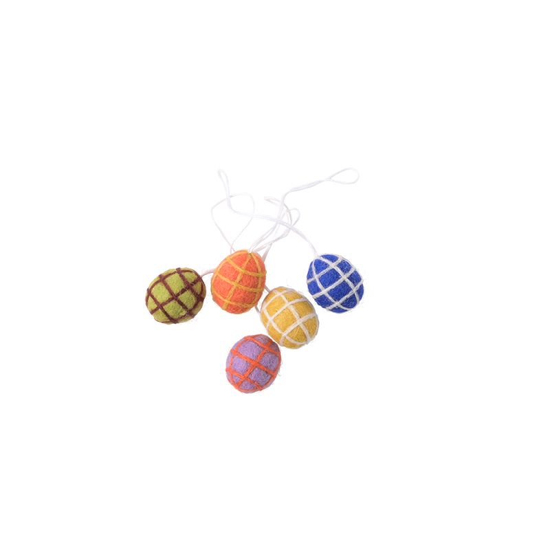Aveva Design Easter 5-pack 'eggs' (checked)