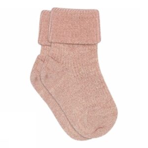 MP Denmark Ida Glitzer Socken 'Silver Pink'