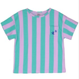 Lötiekids T-Shirt 'Stripes Regular' (Verbena)