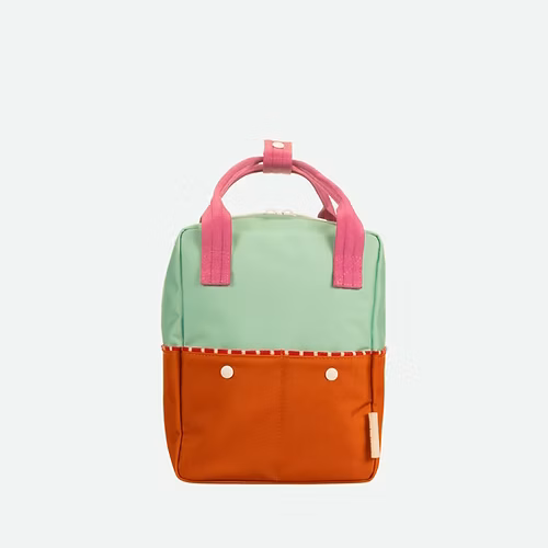 Sticky Lemon Rucksack klein backpack small | better together | colourblocking | towel green