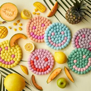 Aveva Design Untersetzer rund Smiley (diverse Farben)