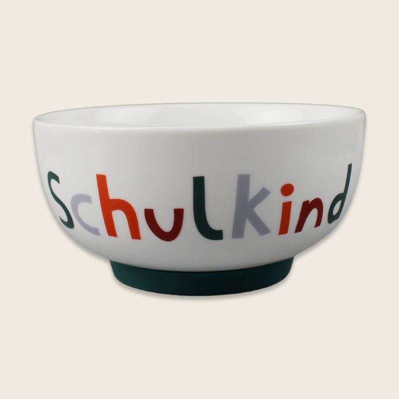 Ava&Yves Porzellan-Set 'Schulkind Adventure' mit großem Teller (23cm), Becher und Müslischale – Bild 7