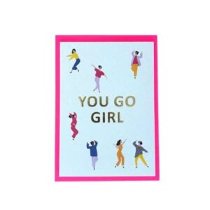 Von Rike Karte 'You Go Girl'