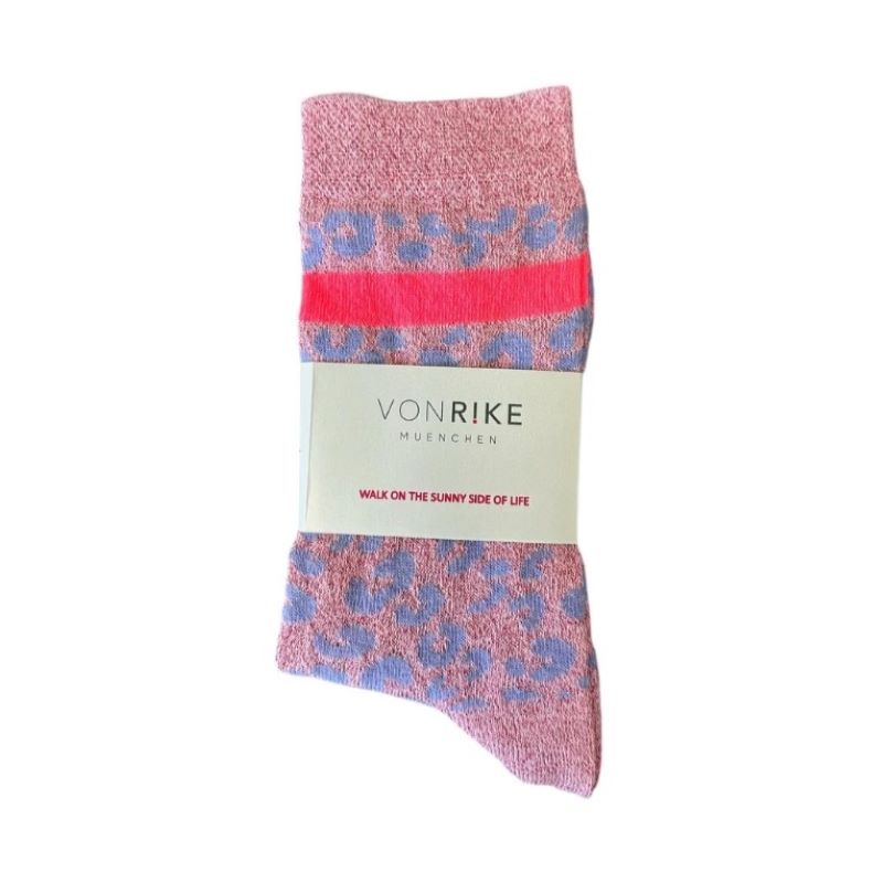 Von Rike Socken 'Glitzer Leopard' (Einheitsgrösse 36-42) – Bild 4